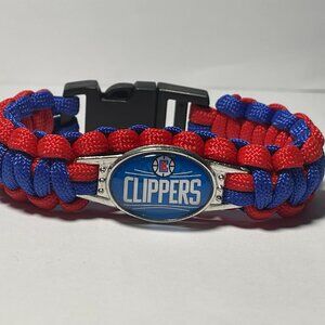 Los Angeles Clippers NBA Paracord Bracelet NEW